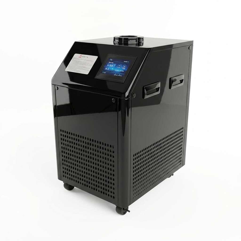 Integrated hyperbaric chamber air-conditioning unit